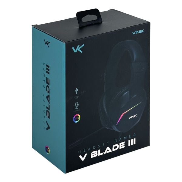 199427_10-17522450224877773.jpeg Headset Gamer Vinik V. Blade III com Iluminação RGB e Conexão USB - Imagem 10