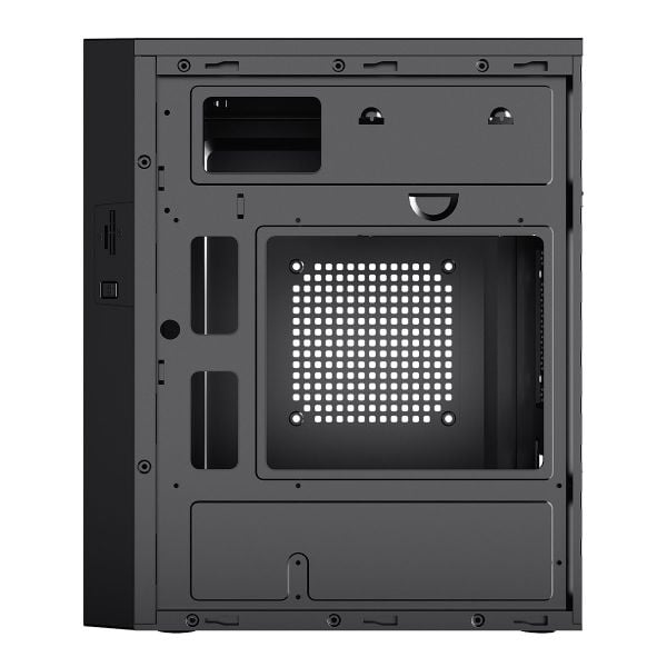 297566_5-17588253877259775.jpeg GABINETE GAMER VINIK SG26 PRETO FITA DE LED RGB - SG26ACBK - Imagem 5