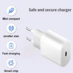 Carregador A'Gold Ca37-3 usb-c de parede com cabo carregamento turbo branco - Imagem 5