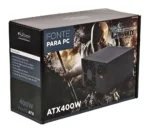 Fonte Gamer Silenciosa Atx 400w Cowboy Kp-532