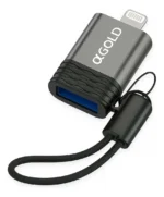 Adaptador Preto Usb A'gold Cba-22 Para Lightning Original - Imagem 2