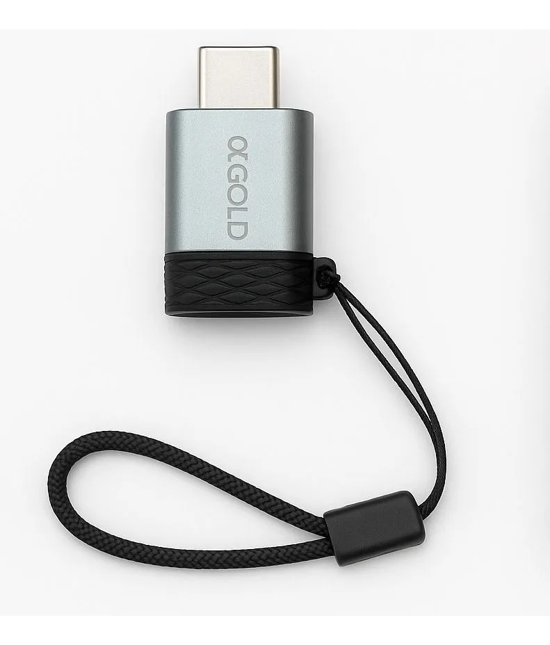 D_NQ_NP_2X_994841-MLB89469907819_082025-F.webp Adaptador Usb Para Tipo C Otg Alta Velocidade Mini Cba-23 - Cinza-escuro - Imagem 2