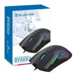 Mouse Gamer Bluecase BGM-03 Byakko, RGB, 10000DPI, 7 Botoes, Preto, BGM03CASE