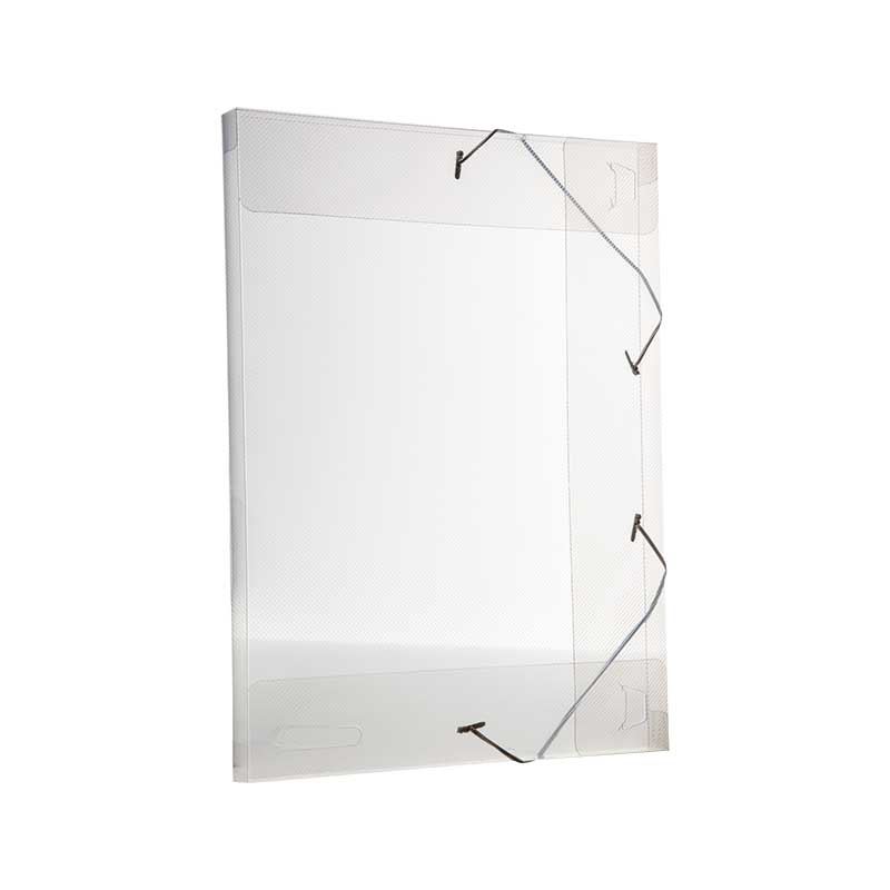 74756_1.jpg PASTA A/E PLASTICA PP 20MM DELLO OFICIO LINE CRISTAL - Imagem 1