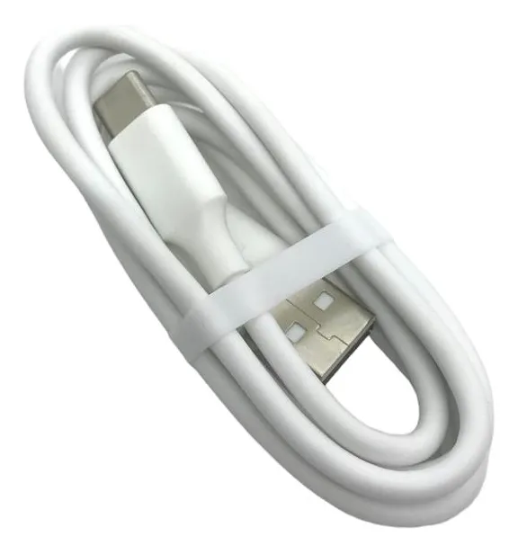 Cabo Kingo USB para Tipo C 2.1A 1m Carregamento e Dados Branco - Imagem 3