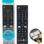 Controle Remoto Lelong Le-7737 Com Botões Netflix E Youtube