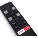 Controle Remoto Lelong LE-7410 para TV TCL Android com Comando de Voz e Atalhos Netflix/Globoplay