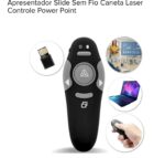 Controle Remoto Caneta Multimídia LE-7677 2.4G Wireless com Laser - Imagem 2