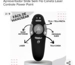 Controle Remoto Caneta Multimídia LE-7677 2.4G Wireless com Laser - Imagem 3
