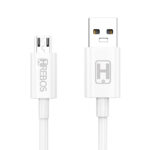 Cabo Turbo Hrebos HS-551 V8 PRETO – Carregamento Rápido e Alta Resistência