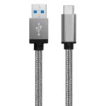 Cabo Kingo USB Tipo-C 1 Metro Metalizado – Carregamento Rápido e Transferência de Dados com Alta Qualidade - Imagem 2