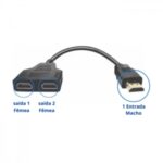 Splitter HDMI HMASTON 1 Entrada para 2 Saídas - Full HD 1080p - Imagem 3