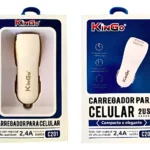 Kingo Carregador para Celular 2USB