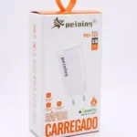 Carregador de Parede Rápido Peining PEI-185 3.1A com Cabo USB-C