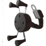 Suporte Guidão Moto H'MASTON CJ-37 Antiderrapante com Trava de Fixação