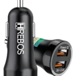 Carregador Automotivo HREBOS HS-182 2 Portas USB 3.1A Power IQ