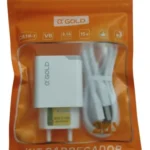 Adaptador Carregador α'GOLD CA19 — 15W (DC 5V/3.1A) — 2x USB — Compacto