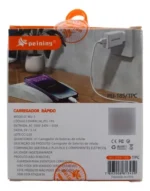 Carregador Rápido de Parede Peining PEI-18S 3.1A com Cabo Micro USB (V8) - Imagem 3