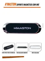 Suporte Magnético Veicular e Multiuso H'maston CJ-50 Adesivo 360° - Imagem 3