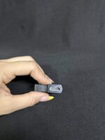 HDMI F/F 90G(SIDER BEND) ADAPTADOR HDMI FÊMEA/FÊMEA - Imagem 2