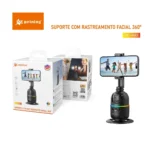 Suporte Robótico 360° com Rastreamento Facial e Gestos Peining PEI-P03