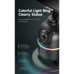 Suporte Robótico 360° com Rastreamento Facial e Gestos Peining PEI-P03 - Imagem 5