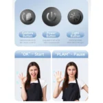 Suporte Robótico 360° com Rastreamento Facial e Gestos Peining PEI-P03 - Imagem 7