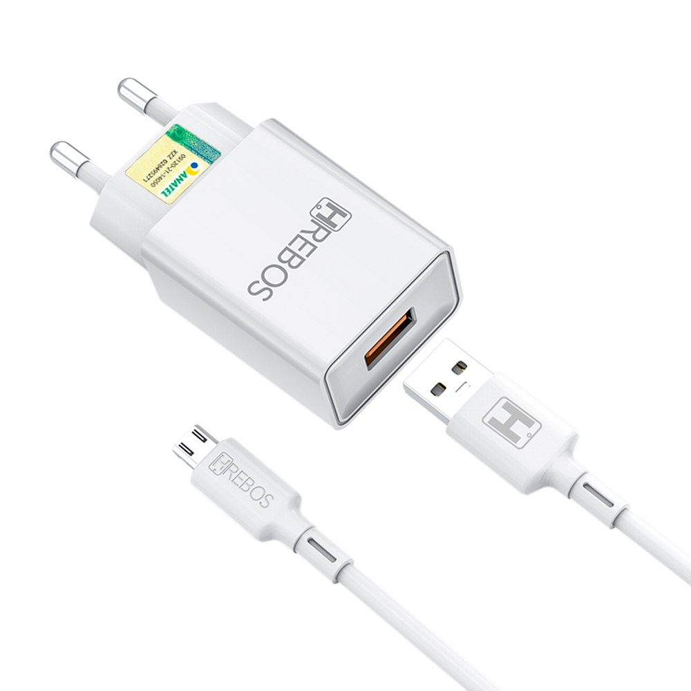 Carregador HS-150 Hrebos V8 – Carregamento Rápido e Seguro - Imagem 1