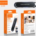 Suporte Magnético Veicular e Multiuso H'maston CJ-50 Adesivo 360°