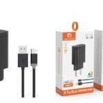 Carregador de Viagem H'Maston Y59-3 30W Tipo-C com Carregamento Turbo